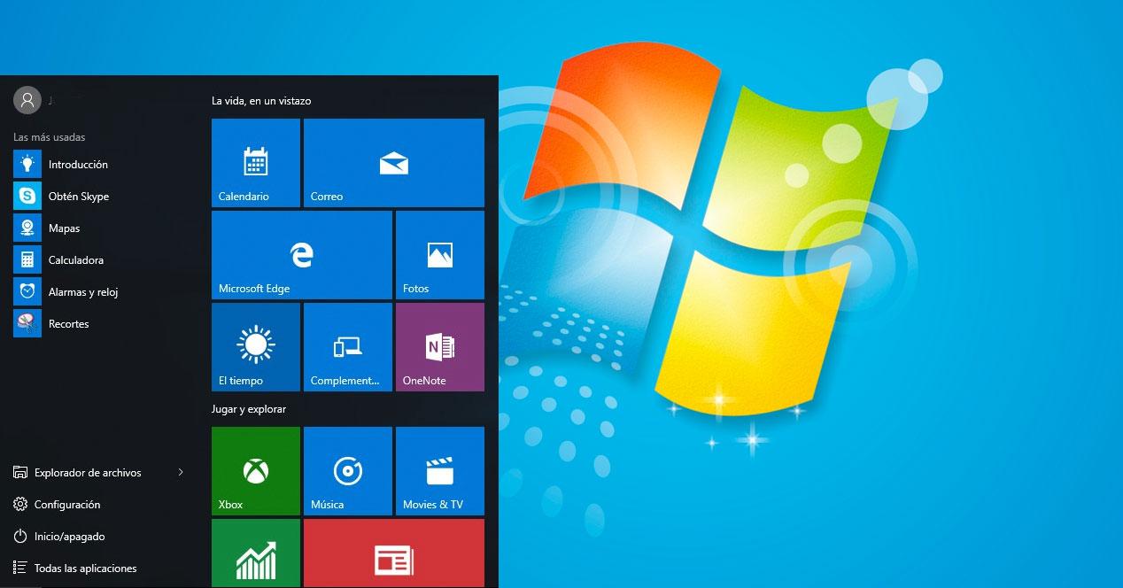 Características de Windows 10 en Windows 7 y 8