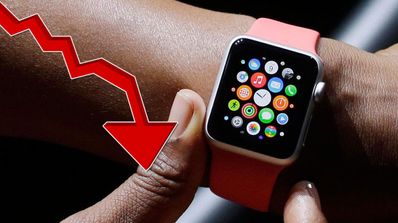 caida ventas apple watch