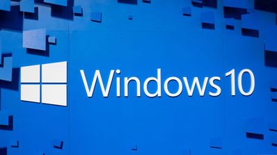 panel azul windows 10