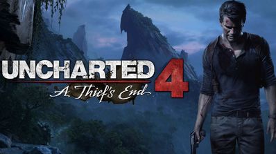 logo uncharted 4 ps4