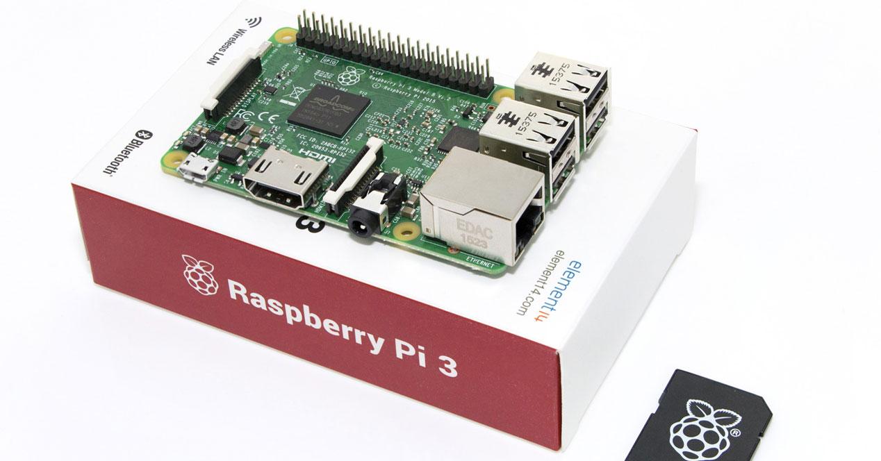 caja de Raspberry Pi 3