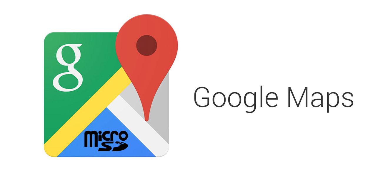 Google-Maps micro sd
