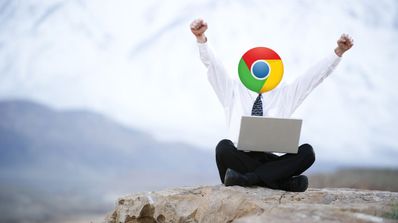 chrome feliz y victorioso