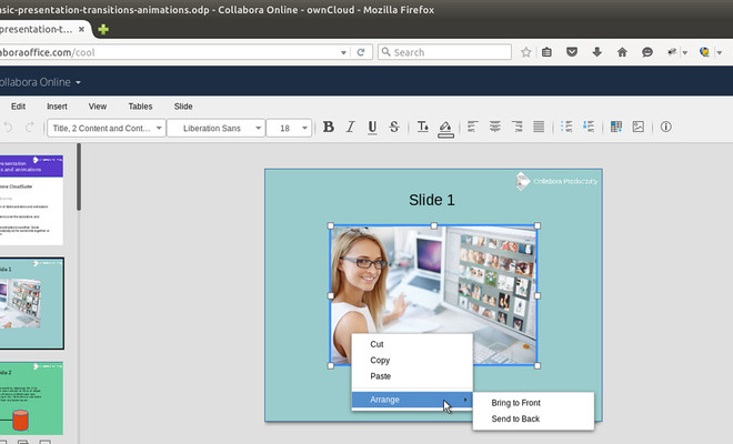 Collabora Coludsuite presentaciones