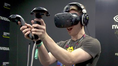 Usando HTC Vive