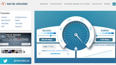 Test de Velocidad