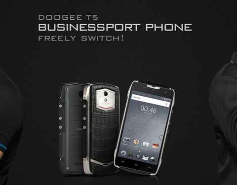Doogee T5, un móvil ultraresistente con doble diseño e interfaz de usuario