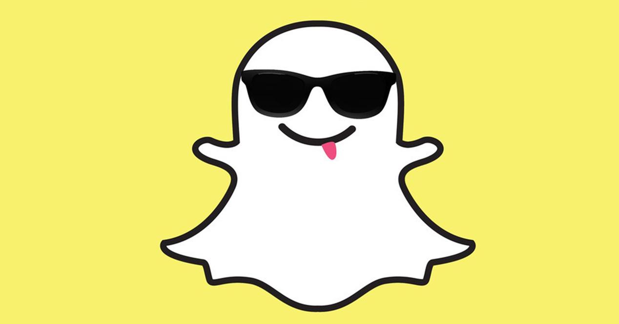 Snapchat con gafas de sol