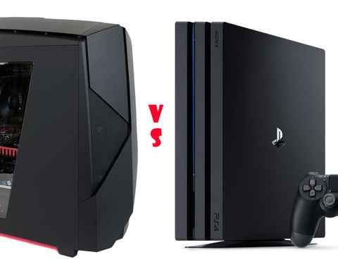 Puedes montar un PC igual que PS4 Pro por el mismo precio? Sí