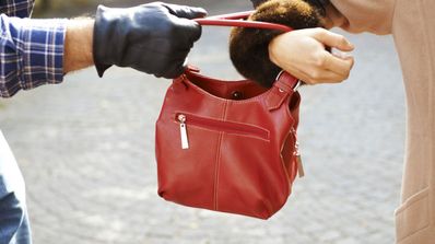 Robando el bolso