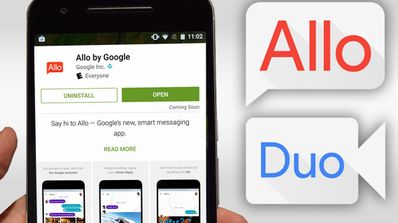 Aplicaciones Google Duo y Google Allo