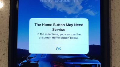 boton home iphone 7 problema