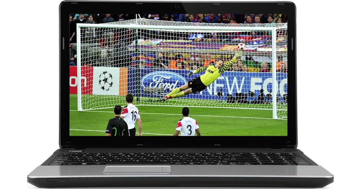 futbol portátil streaming streamings