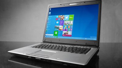 Portatil funcionando con Windows 10