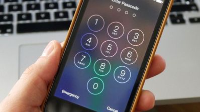 Pantalla de bloqueo iOS