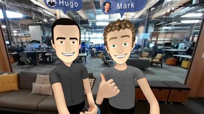 Hugo Barra y Mark Zuckerberg