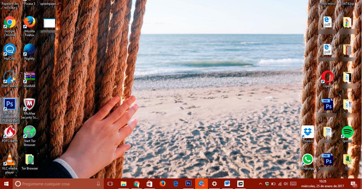 cambiar fondo de pantalla Windows 10