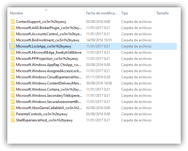 Desactivar pantalla de bloqueo Windows 10