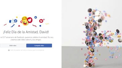 facebook vídeo dia de la amistad