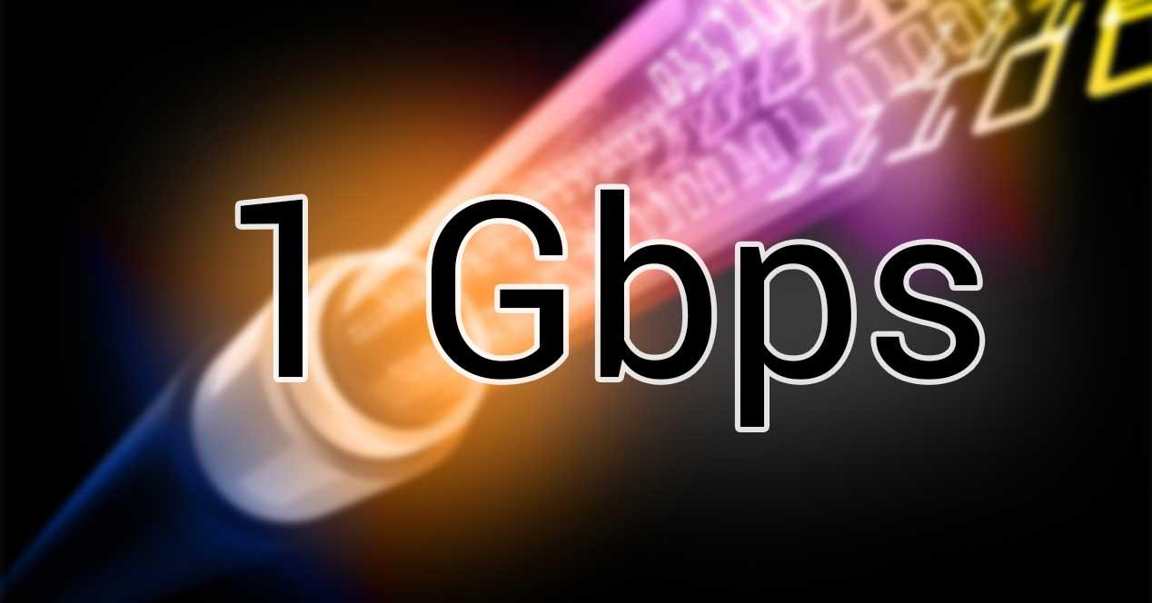 fibra optica 1 gbps simétrico