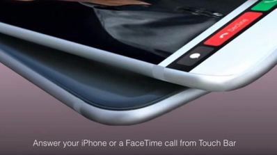 iphone 8 touchbar