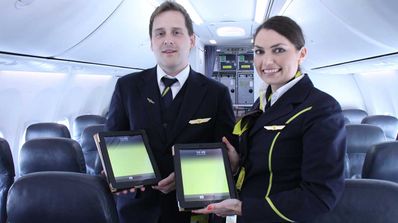 avion ipad bomba
