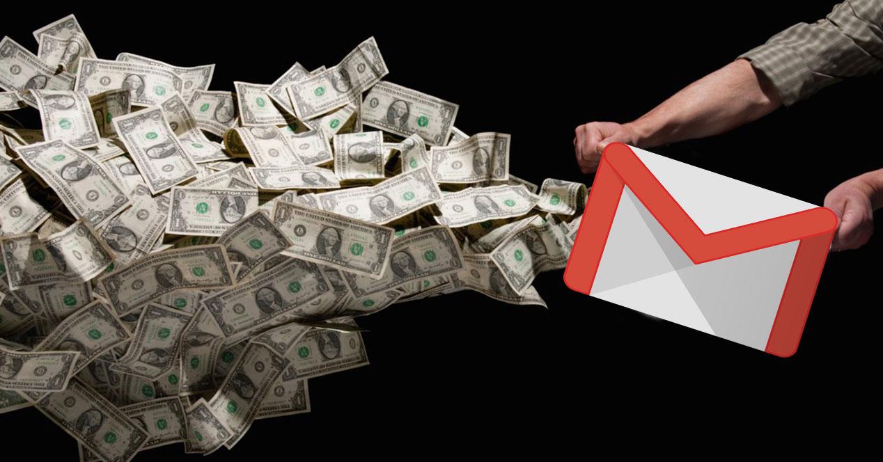 gmail enviar dinero