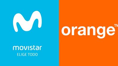 Operadores españoles movistar y orange