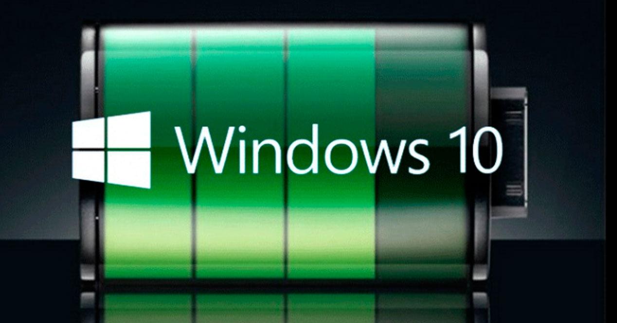 batería Windows 10