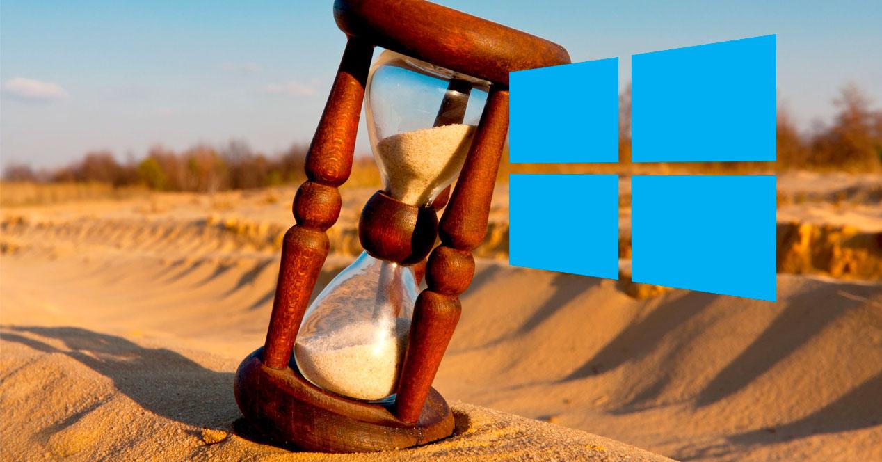 reloj de Windows 10