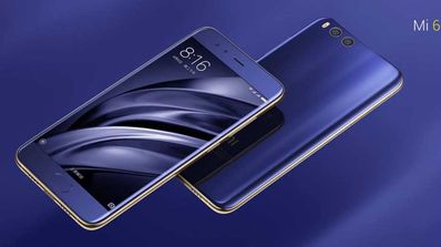 xiaomi mi 6 frontal