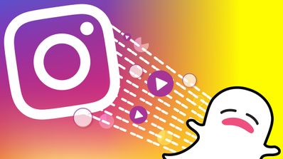 Redes sociales Instagram Snapchat