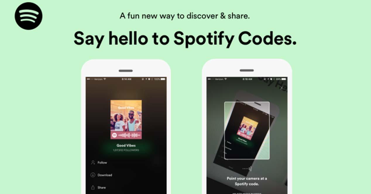 spotify codes