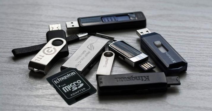memoria USB dañada