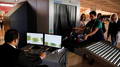 aeropuerto-control dispositivos electrónicos