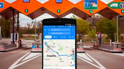 evitar peajes en Google Maps