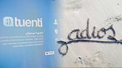 tuenti adios