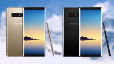 samsung galaxy note 8 black gold