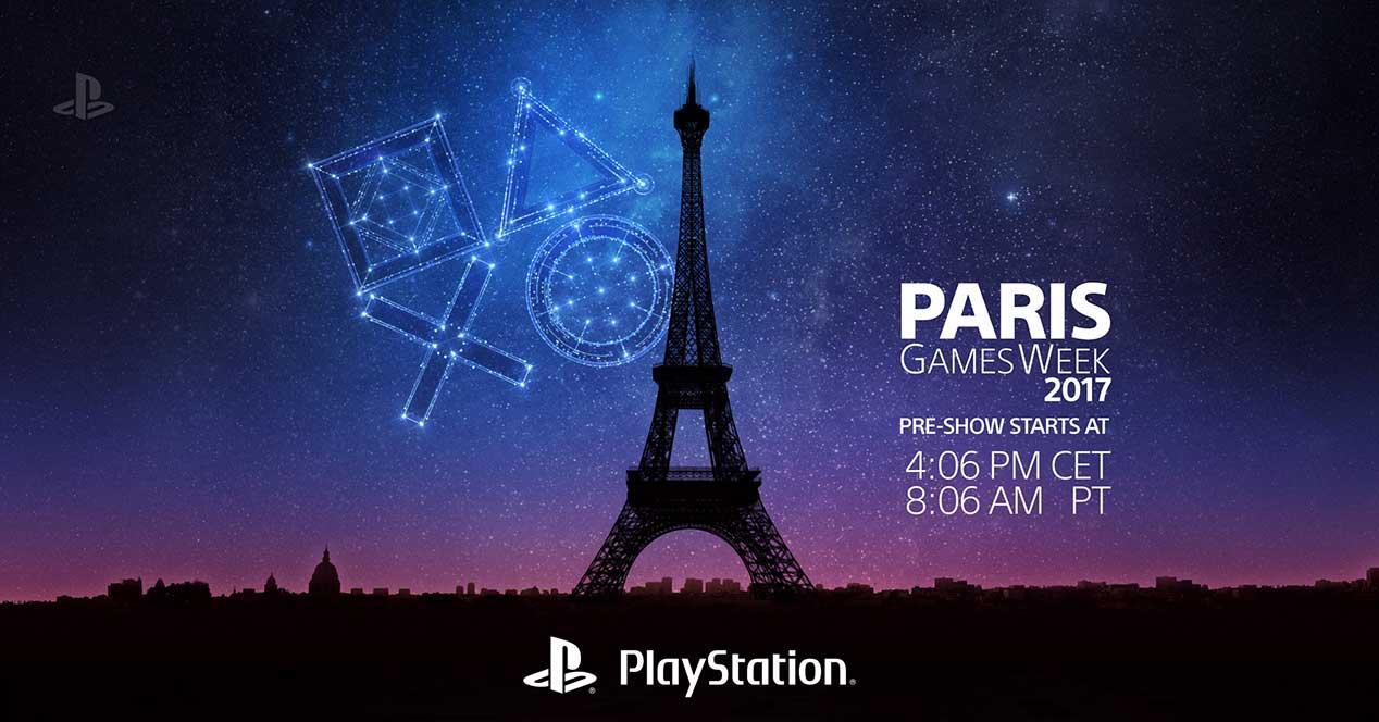 sony paris games week 2017 ps4