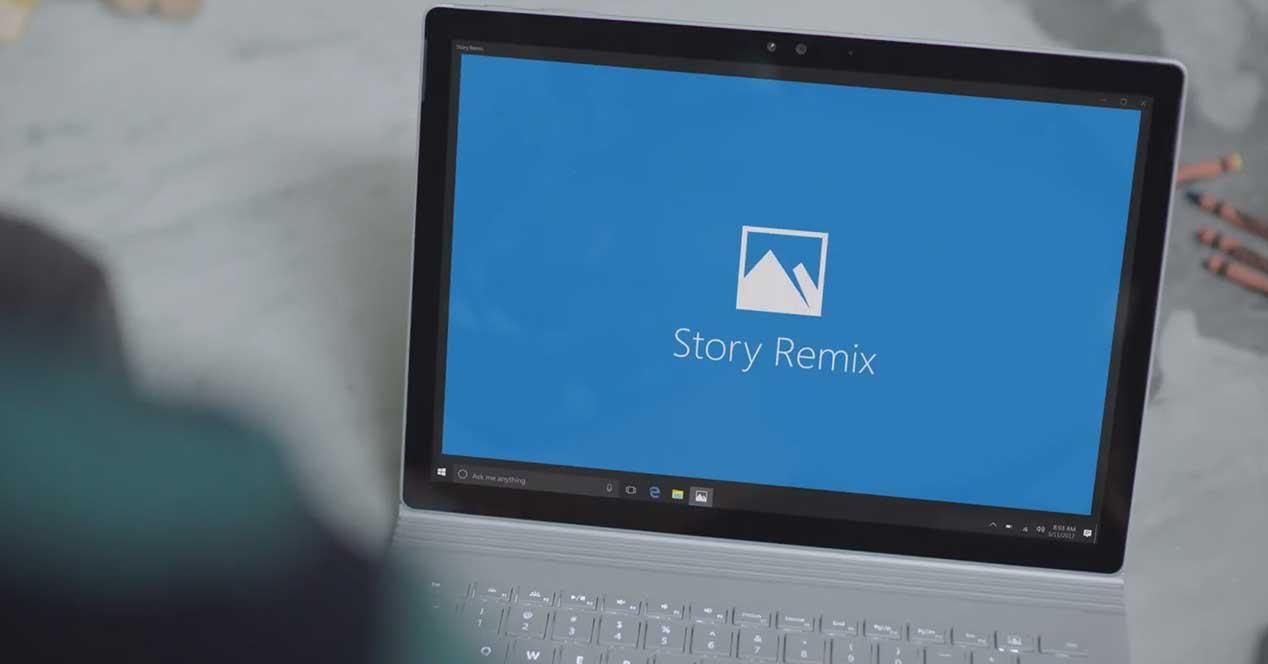 Windows 10 Story Remix
