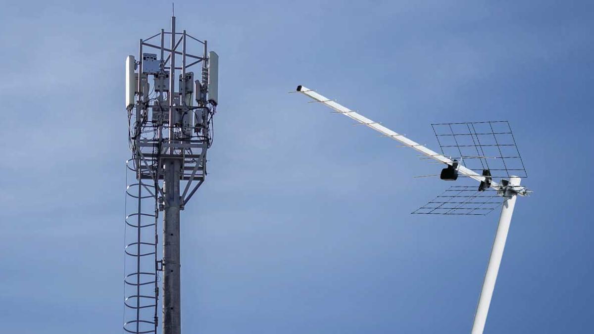 Antena 4g lte prueba de recepcion de señal 