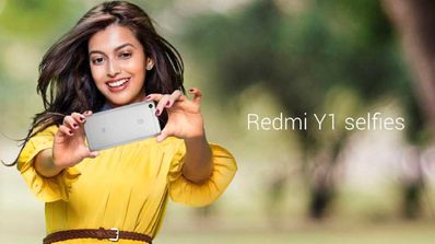 xiaomi redmi y1 selfies