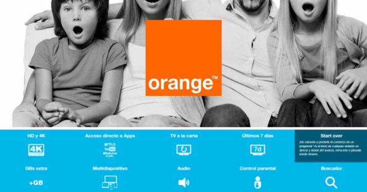 orange tv start over