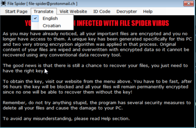 spider-ransomware