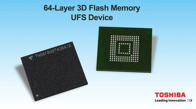 toshiba memoria 3d nand flash móviles