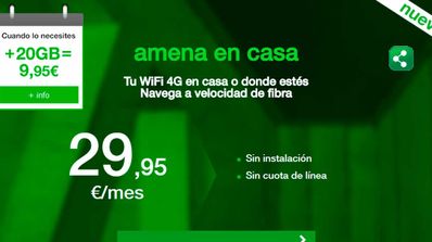 amena en casa
