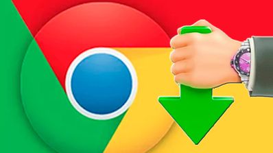 velocidad descarga de chrome