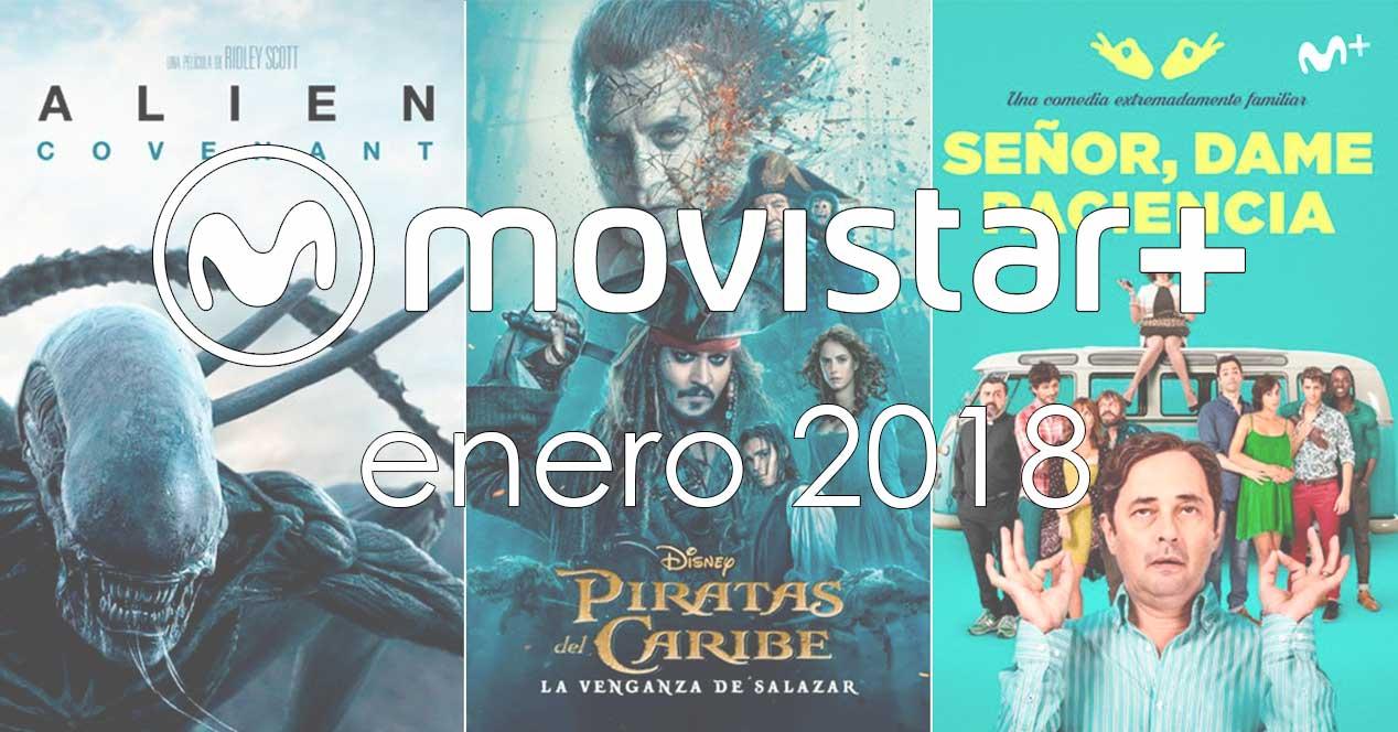 Estrenos Movistar+ enero 2018