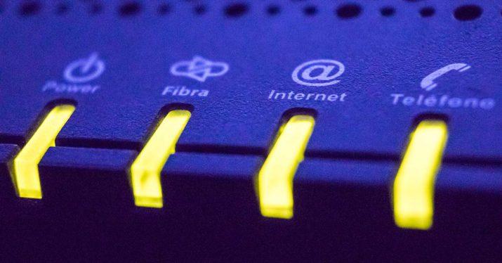 router fibra internet
