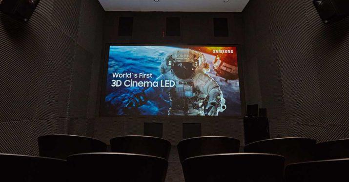 samsung 3d cinema led screen
